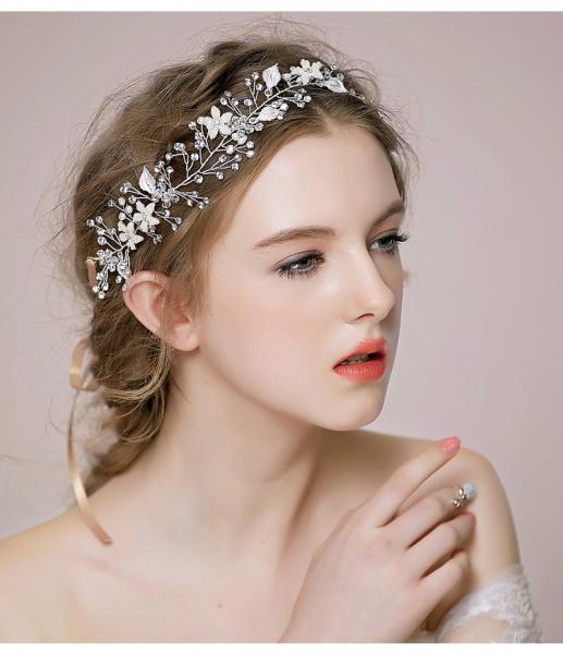 Neu Haardraht mit Strass ZPL-9177